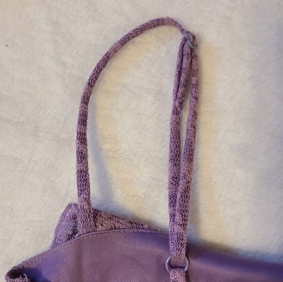 CHARLOTTE RUSSE Lace Ruffled Tank - Picture 4 of 6